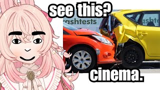 pippa watches car crash compilations