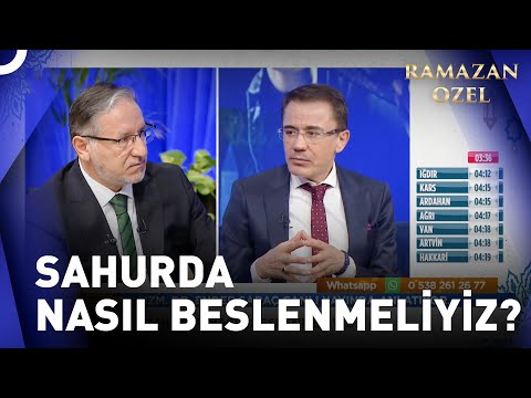 Sahurda Sağlıklı Beslenmenin Önemi | Prof. Dr. Mustafa Karataş ile Sahur Vakti