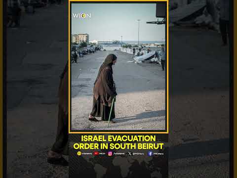 Israel Lebanon War: Israel warns people to leave south Beirut, Hezbollah chief speaks | WION Shorts