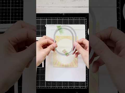 Baby Cards with Elongated Ovals