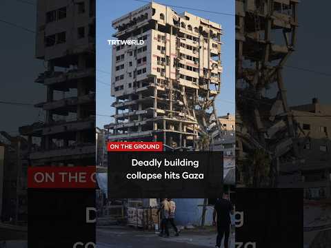 12 children among 21 killed in Gaza building collapse