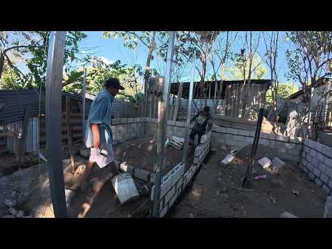 Día 4 de LA CONSTRUCCIÓN | Finalizamos de levantar las paredes de su nueva casa 🏡 