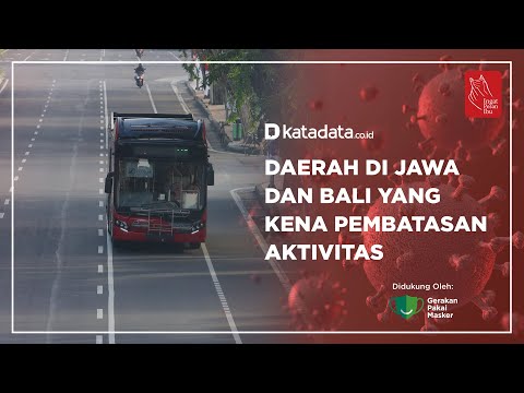 Daerah di Jawa dan Bali yang Kena Pembatasan Aktivitas | Katadata Indonesia
