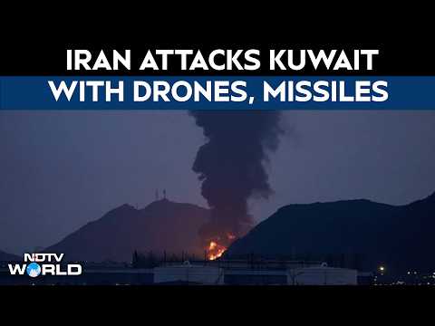 US Iran War News | Iran Attacks Kuwait With Drones, Missiles; Sirens Sound Across Country