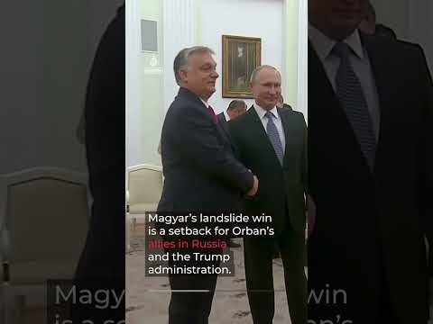 Viktor Orban swept from power after 16 years ruling Hungary | AJ #shorts