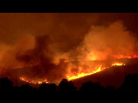 Raw Video: Lake County Wildfire - UCF4LEacx9sDvAbEJnlaJfKQ