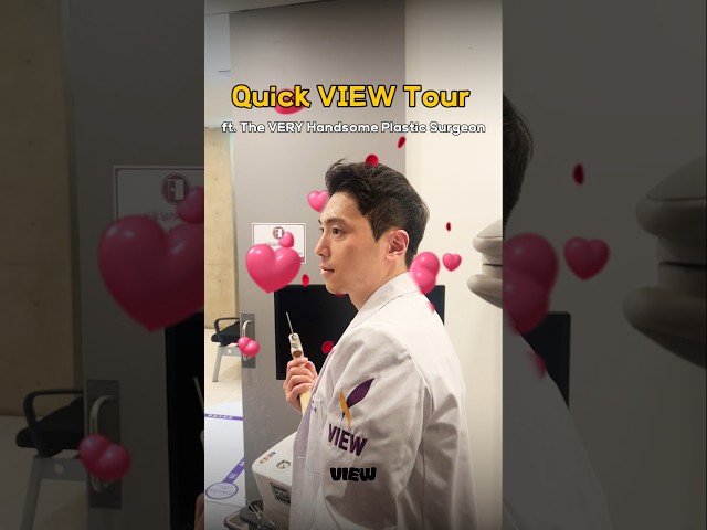 Quick VIEW Tour with ✨️VERY✨️ Handsome Plastic Surgeon! 🇺🇸 #korea #tour #seoul #plasticsurgerykorea