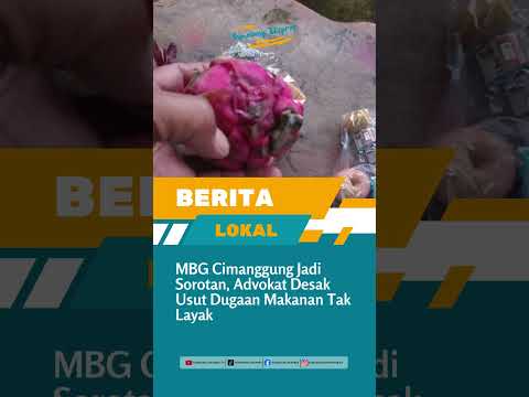 #MBG Cimanggung Jadi Sorotan, Advokat Desak Usut Dugaan Makanan Tak Layak