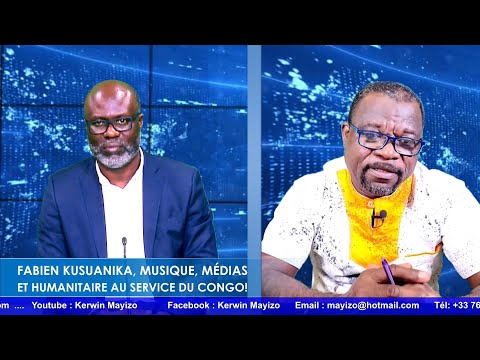 Echange du 03 Juillet 2025 : Fabien Kusuanika, Musique, médias et humanitaire au service du Congo !