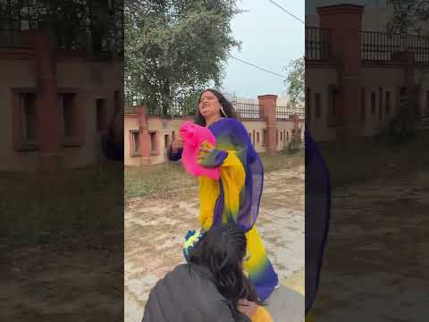 Kudaa jamaal khaye peeche dekho maar khaye 😍😜 #cute #dadipota #vloggerayaan #game #funwithfamily 