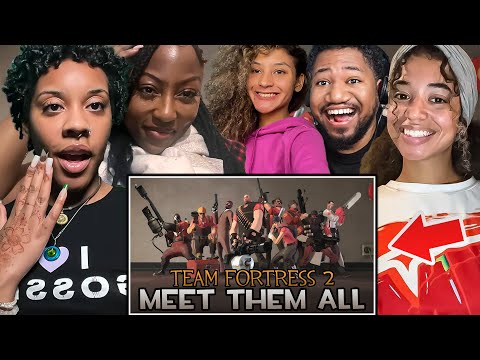 OUR FIRST TIME WATCHING!! Team Fortress 2: Meet them all (June 2012) [HD]