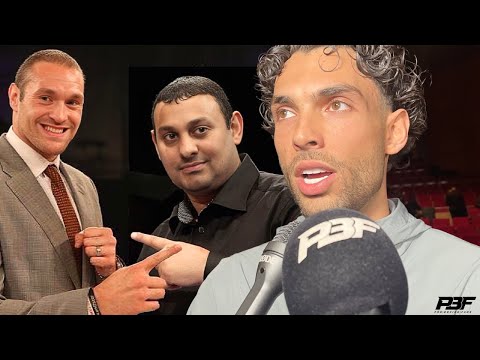 “MY DAD WAS TRYING TO CORNER TYSON FURY” – PRINCE NASEEM HAMED SON SAMI REVEALS