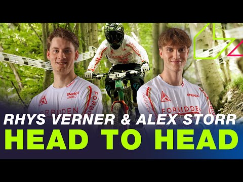 RHYS VERNER & ALEX STORR GO HEAD TO HEAD! | UCI Enduro World Cup