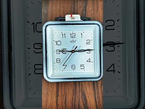Never Use Battery Again! Run a Wall Clock Without Battery