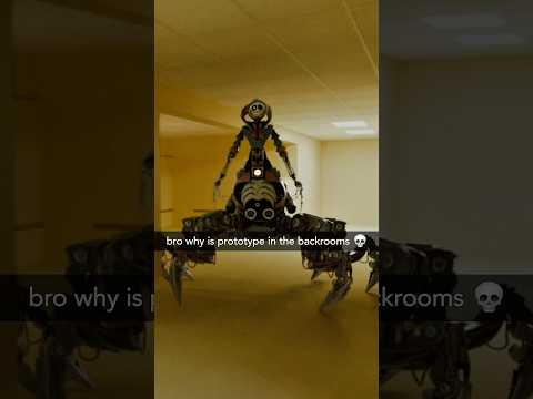 Prototype in the Backrooms is crazy 💀 #poppyplaytime