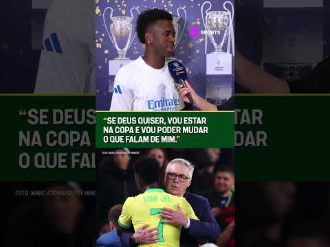 VINI JR MANDOU O PAPO SOBRE SEU RENDIMENTO NA SELEÇÃO BRASILEIRA! #shorts
