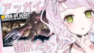 【 手元カメラ/ガンプラ 】アッガイは本当に可愛いのか！実際に組んで確かめる！【 時庭らんぜ / #無原唱レコード 】