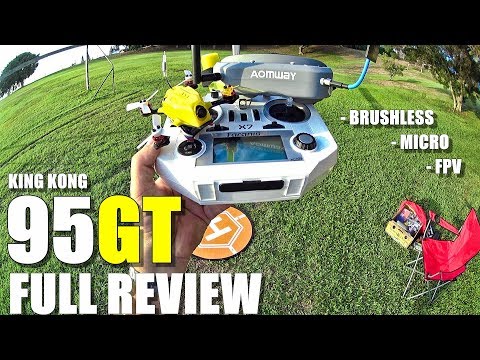 KINGKONG 95GT FPV Racing Drone - Full Review - Unboxing, Inspection, Flight/CRASH! Test, Pros & Cons - UCVQWy-DTLpRqnuA17WZkjRQ