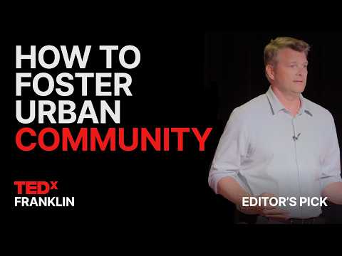 Why do cities make us lonely? | Craige Hoover | TEDxFranklin
