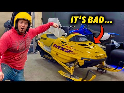 I bought a $750 RARE SKI-DOO and it’s worse than I expected!(Number 25/400 Toni Haikonen 670HO)