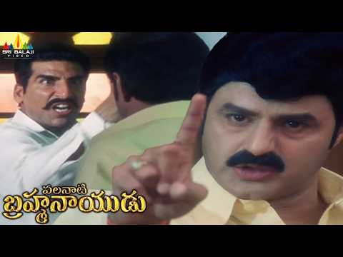 Balakrishna Powerful Warning To Mukesh Rishi | Palanati Brahmanaidu | Telugu Movie Scenes