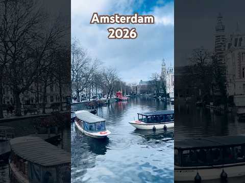 Amsterdam ฤดูหนาว 2026 #travel #amsterdam