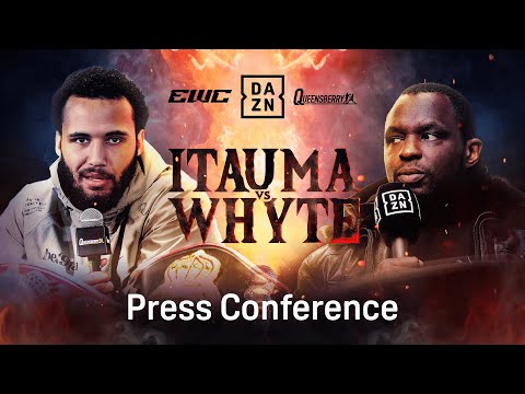 MOSES ITAUMA VS. DILLIAN WHYTE PRESS CONFERENCE LIVESTREAM | ESPORTS WORLD CUP FIGHT WEEK