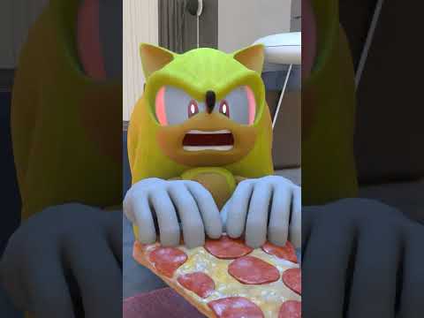 Sonic When You're Hungry Not Alone #sonic #funnyshorts
