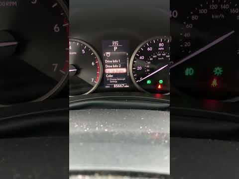 Come fare il service reset della Lexus NX