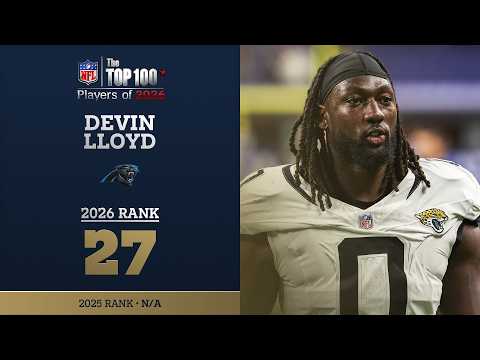 27: Devin Lloyd (LB, Panthers) | Top 100 Players of 2026