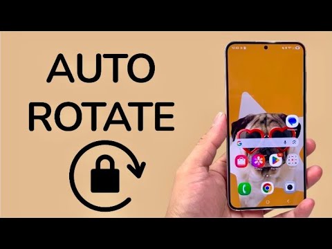 How To Turn ON / OFF Auto Rotate On Android