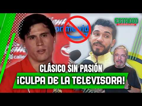 El CLÁSICO está FRÍO por CULPA de CHIVAS y su TELEVISORA | Estadio Deportes