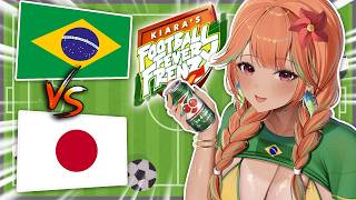【WATCHALONG】JAPAN VS BRASIL (i love both...)【Kiara's Football Fever Fr
