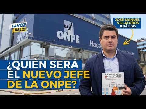 José Manuel Villalobos: "Pachas debe quedarse hasta que terminen las elecciones municipales"