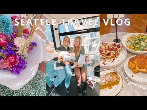SEATTLE TRAVEL VLOG! Traveling for work & exploring the city〡Megan O'Rourke