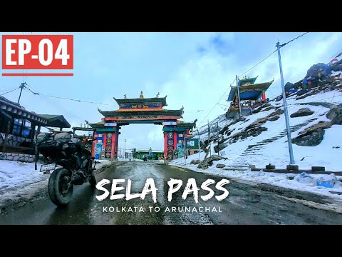 Sela Pass in Winter | Kolkata to Arunachal | Snowfall🥶 | Bomdila to Tawang | Bengali Motovlog😍