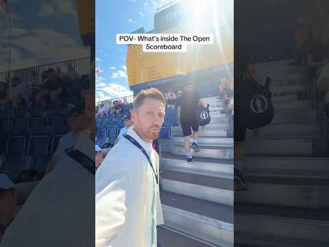 What’s inside The Open scoreboard?