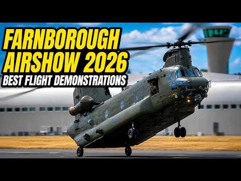 Flying Display at Farnborough International Airshow FIA 2026 | Best Flight Demonstrations