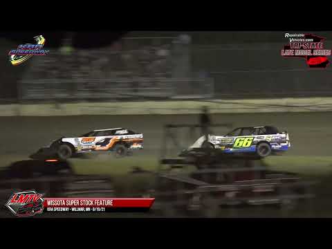 Mod 4 &amp; Super Stock Feature | KRA Speedway | 8-19-2021 - dirt track racing video image