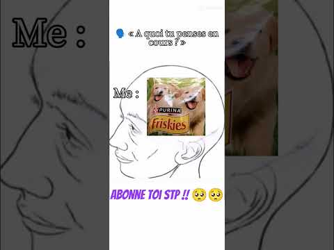 Moi en cours les croquettes du dog 😋😋