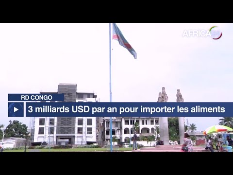 RD Congo : 3 milliards USD par an pour les importations d’aliments