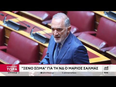 ΝΔ: Ο Μάριος Σαλμάς στον ΑΝΤ1 μετά την παραπομπή για διαγραφή  από την Κ.Ο