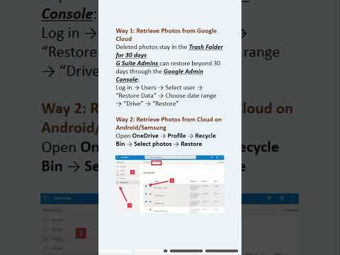 Learn reliable ways to retrieve deleted or lost photos #photorecovery