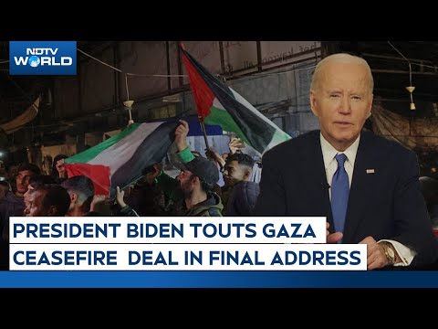 Biden On Gaza Ceasefire | President Joe Biden Touts Gaza Ceasefire Deal In Farewell Address