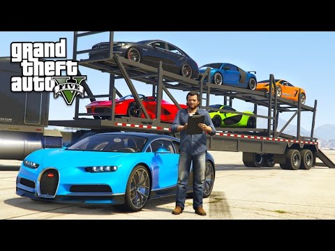 GTA 5 Real Life Mod #32 - TRANSPORTING EXOTIC SUPERCARS!! (GTA 5 Mods) - UC2wKfjlioOCLP4xQMOWNcgg