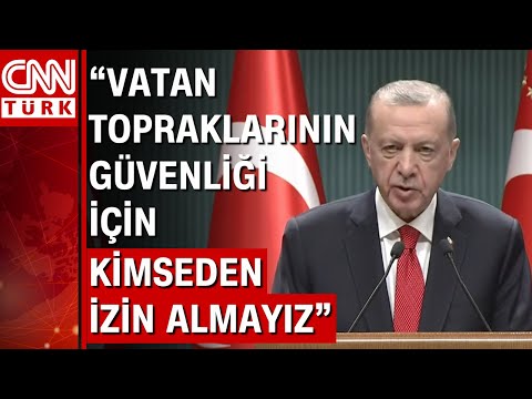 EYT'de son durum ne? Yeni kara harekatı olacak mı? Cumhurbaşkanı Erdoğan Kabine sonrası konuştu