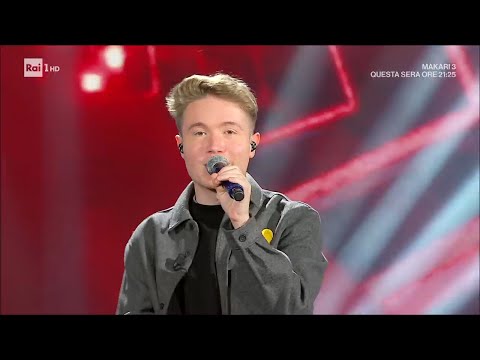 Alfa canta "Vai!" - Domenica In 25/02/2024