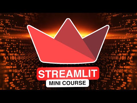 Streamlit Mini Course - Make Websites With ONLY Python