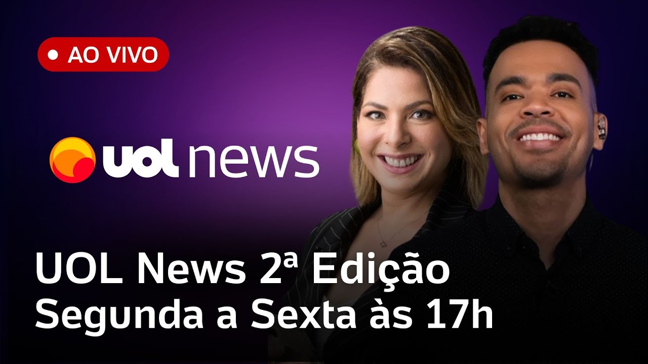 UOL News 2ª Edição ao vivo com Diego Sarza e Daniela Lima | 4 de novembro de 2025  TV Online UOL News 2ª Edição ao vivo com Diego Sarza e Daniela Lima | 4 de novembro de 2025