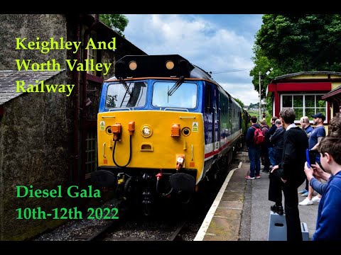 Keighley and Worth Valley Railway Diesel Gala 10th-12th June 2022